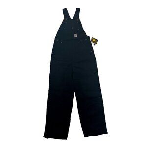 Carhartt Insulated Overalls - Black - Kids 16